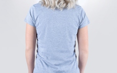 Tricou Meinl Gray Meinl Girlie T-shirt with imprinted black college logo on chest XL