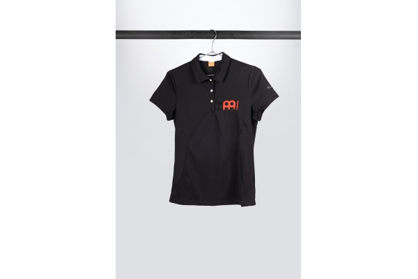 Meinl Polo-Shirt Schwarz Mit Rotem Meinl Logo S