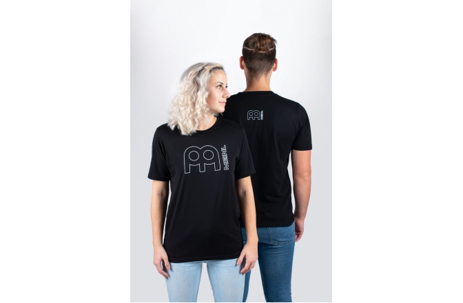 Tricou Meinl T-Shirt Black - With Hollow Meinl Logo XL