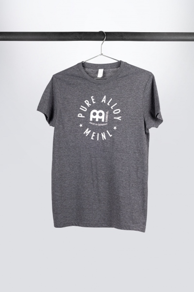 Meinl T-Shirt Charcoal - With Pure Alloy Logo XXL