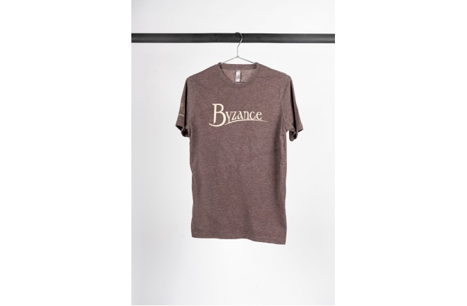Tricou Meinl T-Shirt Espresso - With Byzance Logo S