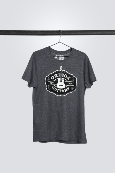 Ortega Americana Guitar T-Shirt - Vintage Black/L