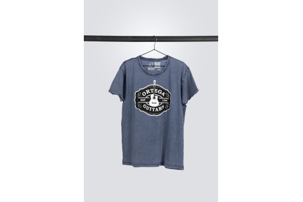 Americana Guitar T-Shirt - Vintage Washed Blue/M Americana Guitar T-Shirt - Vintage Washed Blue/M
