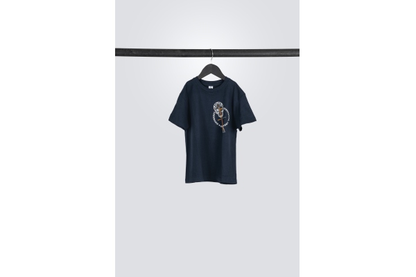 Skull Kids T-Shirt - Navy Blue/ 3-4 