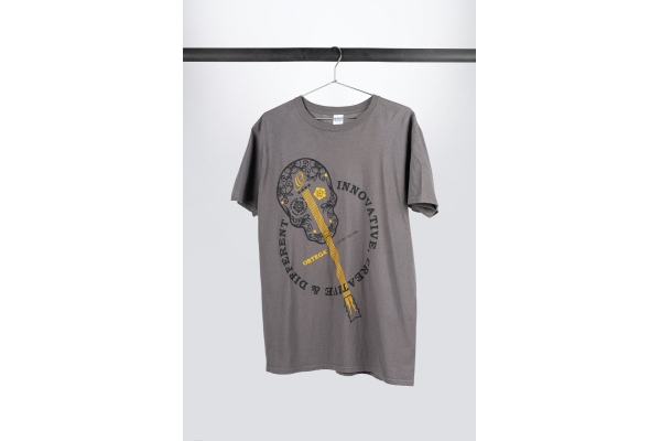 Ortega T-Shirt Skull Charcoal XL