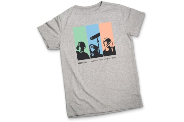 T-Shirt Creators Panel Grey Size XL