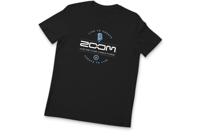 Tricou Zoom T-Shirt Live to Create Black Size XL