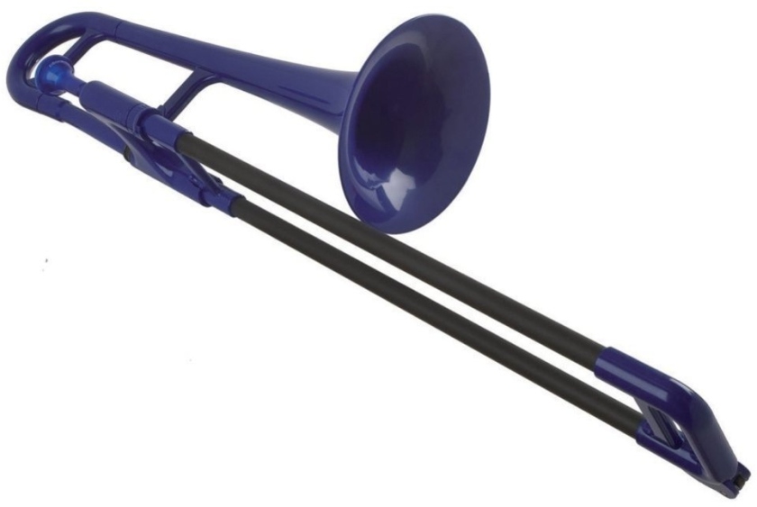 pBone Trombon Mini Albastru