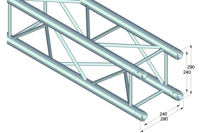 Truss Alutruss QUADLOCK 6082-290
