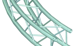 Truss Alutruss QUADLOCK 6082-Circle 4m