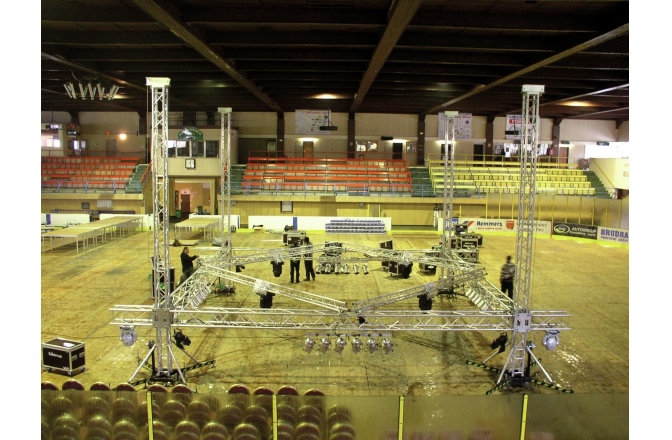 Truss Alutruss QUADLOCK TQ390-500 4-Way Cross Beam