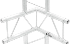 Truss bi-tubular Alutruss BILOCK E-GL22 C44-V 4-Way Corner 90°