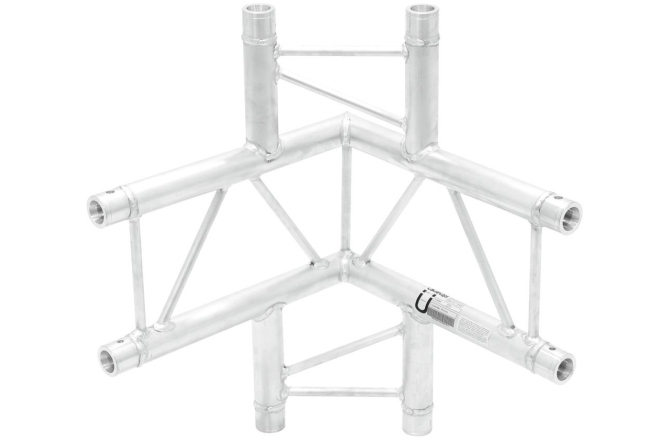 Truss bi-tubular Alutruss BILOCK E-GL22 C44-V 4-Way Corner 90°