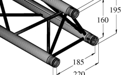 Truss deco Alutruss Decolock DQ3-3000