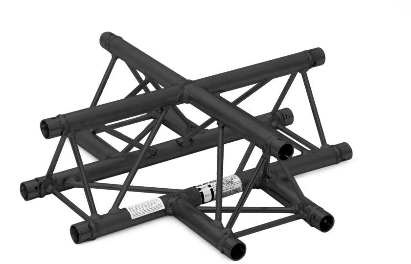 Alutruss DECOLOCK DQ3-SPAC41 4-Way Cross Piece bk