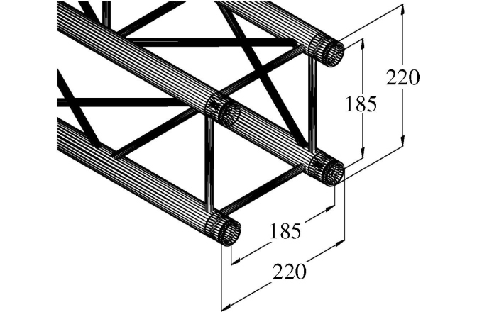 Truss deco Alutruss Decolock DQ4-2000