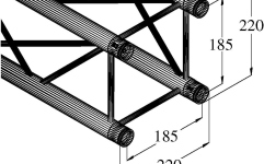 Truss deco Alutruss Decolock DQ4-250