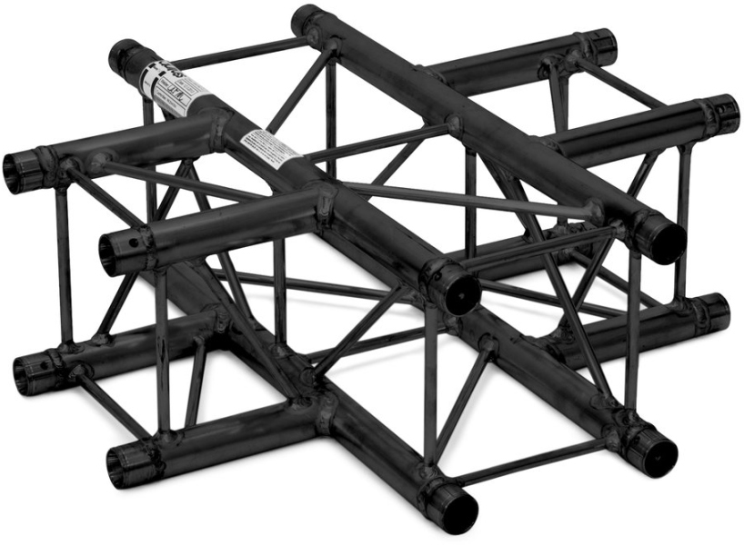Alutruss DECOLOCK DQ4-SPAC41 4-Way Cross Piece bk