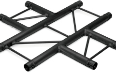 Truss în 2 puncte Alutruss DECOLOCK DQ2-SPAC41H 4-way T-Piece bk