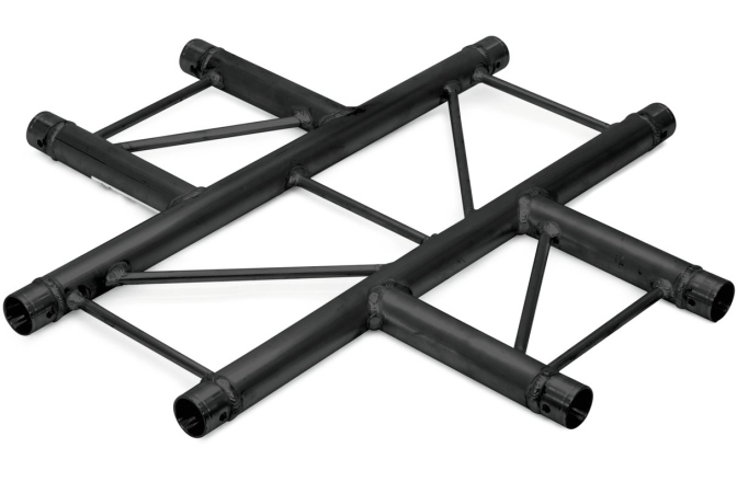 Truss în 2 puncte Alutruss DECOLOCK DQ2-SPAC41H 4-way T-Piece bk