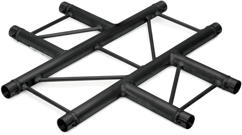 Alutruss DECOLOCK DQ2-SPAC41H 4-way T-Piece bk