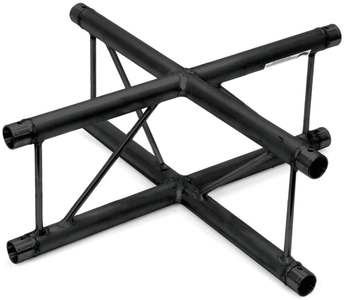 Alutruss DECOLOCK DQ2-SPAC41V 4-way Cross Piece bk