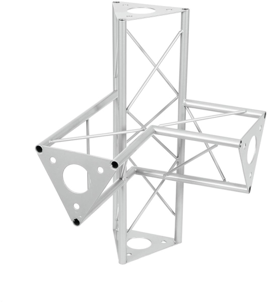 Decotruss SAC-44 corner 4-way r+h silver