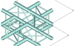 Truss în 4 Puncte Alutruss QUADLOCK 6082C-41