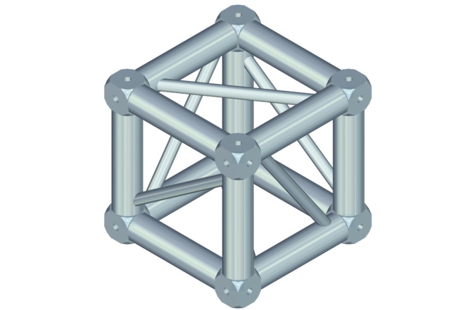 Truss în 4 puncte Alutruss QUADLOCK S6082 Universal Cross Piece