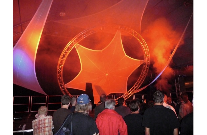 Truss quad tubular Alutruss QUADLOCK 6082 Element f.Circle 5m in.45°