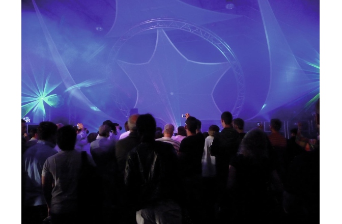 Truss quad tubular Alutruss QUADLOCK 6082 Element f.Circle 6m in.45°