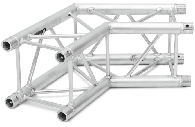 Truss quad tubular Alutruss QUADLOCK 6082C-22 2-Way Corner 120°