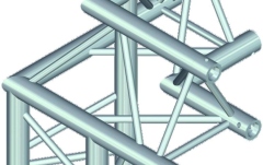 Truss tri-tubular Alutruss TRILOCK E-GL33 C-32 3-Way Corner