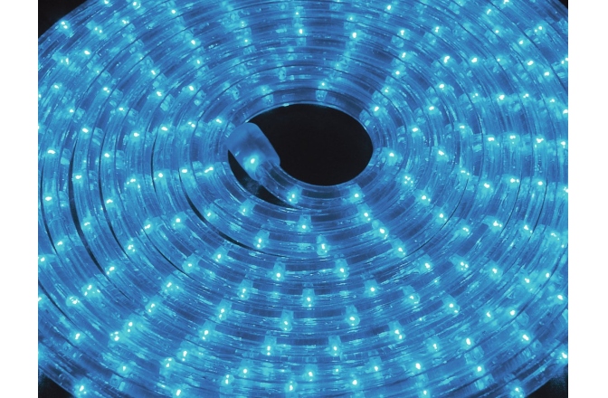 Tub flexibil pentru iluminat decorativ Eurolite RUBBERLIGHT LED RL1-230V blue 44m
