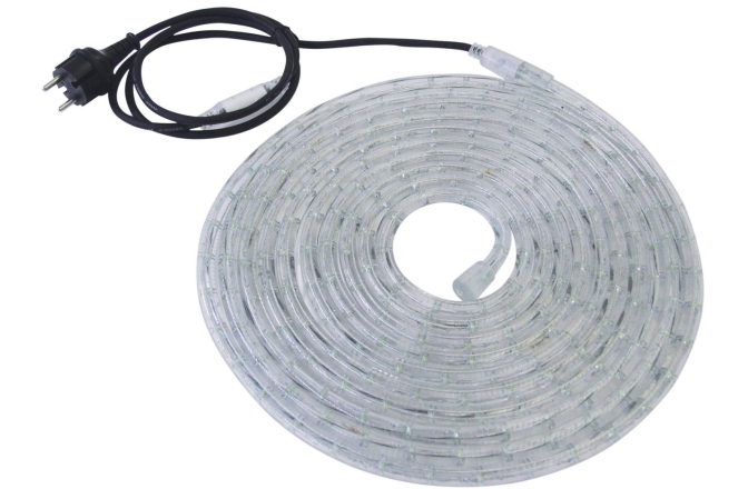 Tub flexibil pentru iluminat decorativ Eurolite RUBBERLIGHT LED RL1-230V blue 9m