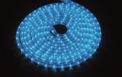 Tub flexibil pentru iluminat decorativ Eurolite RUBBERLIGHT LED RL1-230V blue 9m