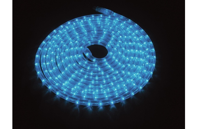 Tub flexibil pentru iluminat decorativ Eurolite RUBBERLIGHT LED RL1-230V blue 9m