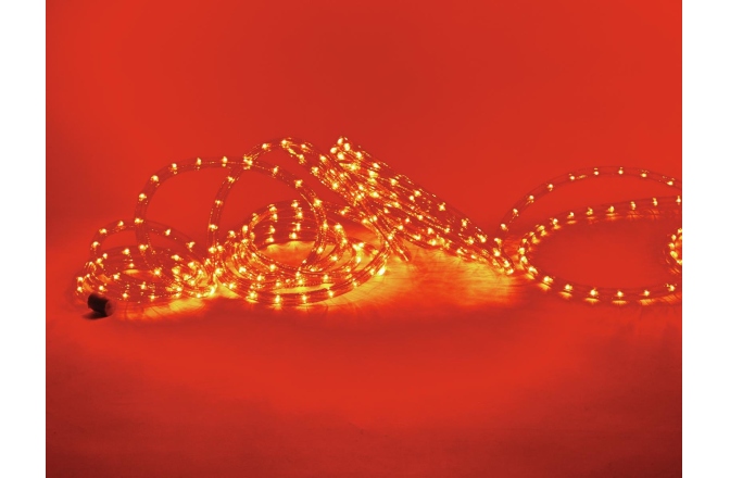 Tub flexibil pentru iluminat decorativ Eurolite RUBBERLIGHT RL1-230V orange 44m