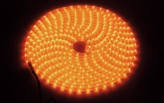 Tub flexibil pentru iluminat decorativ Eurolite RUBBERLIGHT RL1-230V orange 9m