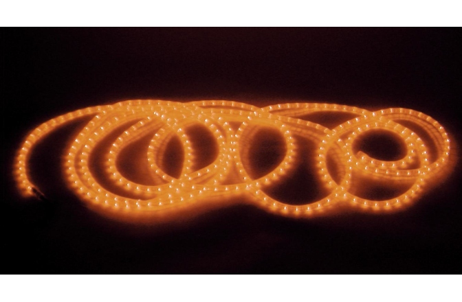 Tub flexibil pentru iluminat decorativ Eurolite RUBBERLIGHT RL1-230V orange 9m