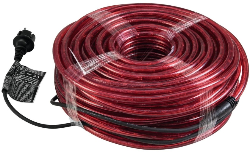 Eurolite RUBBERLIGHT RL1-230V red 44m
