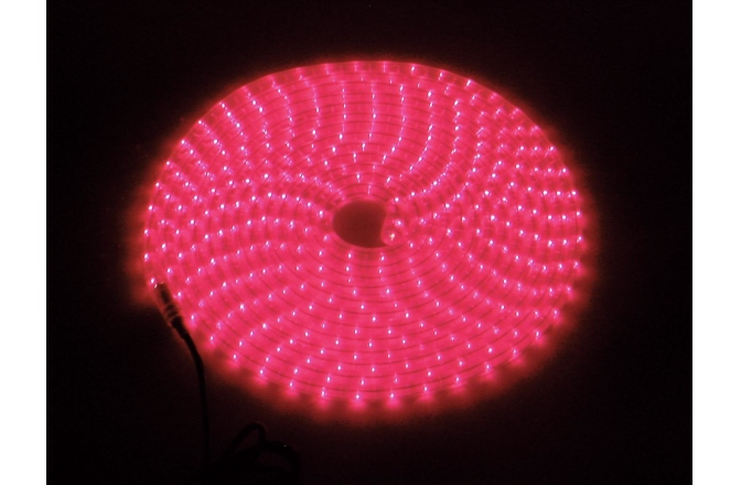 Tub flexibil pentru iluminat decorativ Eurolite RUBBERLIGHT RL1-230V red 5m