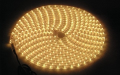 Tub flexibil pentru iluminat decorativ Eurolite RUBBERLIGHT RL1-230V yellow 9m