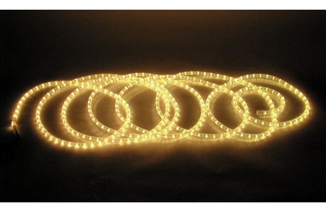 Tub flexibil pentru iluminat decorativ Eurolite RUBBERLIGHT RL1-230V yellow 9m