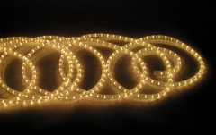 Tub flexibil pentru iluminat decorativ Eurolite RUBBERLIGHT RL1-230V yellow 9m