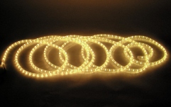 Tub flexibil pentru iluminat decorativ galben Eurolite RUBBERLIGHT RL1-230V yellow 5m