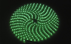 Tub luminos extrem de flexibil verde Eurolite RUBBERLIGHT RL1-230V green 9m