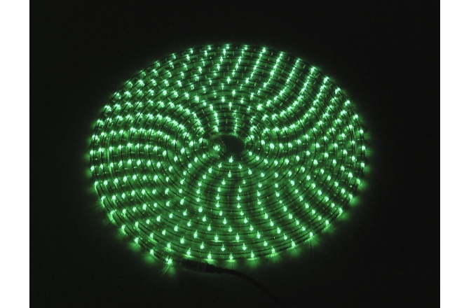 Tub luminos extrem de flexibil verde Eurolite RUBBERLIGHT RL1-230V green 9m