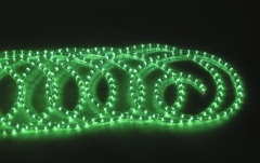 Tub luminos extrem de flexibil verde Eurolite RUBBERLIGHT RL1-230V green 9m