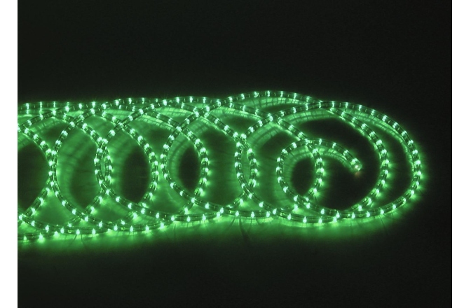 Tub luminos extrem de flexibil verde Eurolite RUBBERLIGHT RL1-230V green 9m